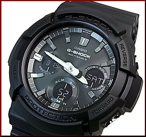 カシオ/G-SHOCK【CASIO/Gショック】ソーラー電波腕時計 アナデジモデル【海外モデル】GAW-100B-1A/ファッション・アクセサリーu003eジュエリー