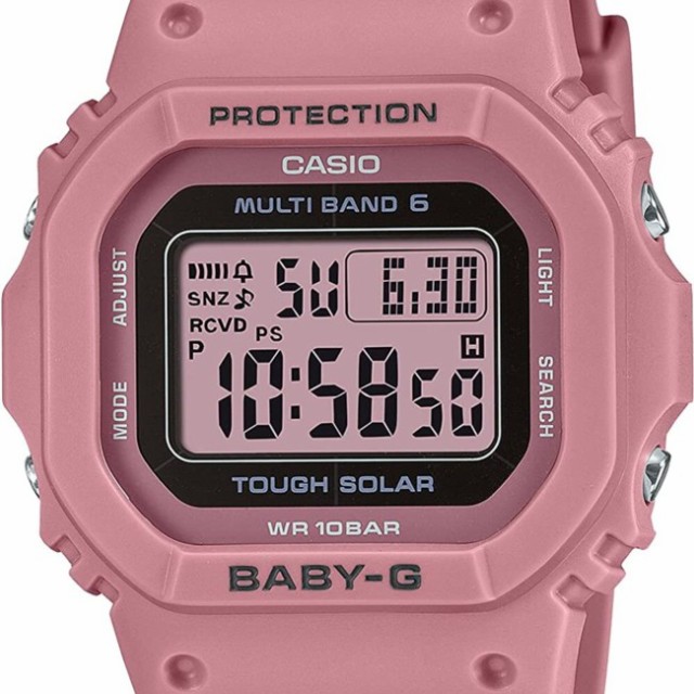 カシオ/Baby-G【CASIO】ベビーG ソーラー電波腕時計 レディース ピンク