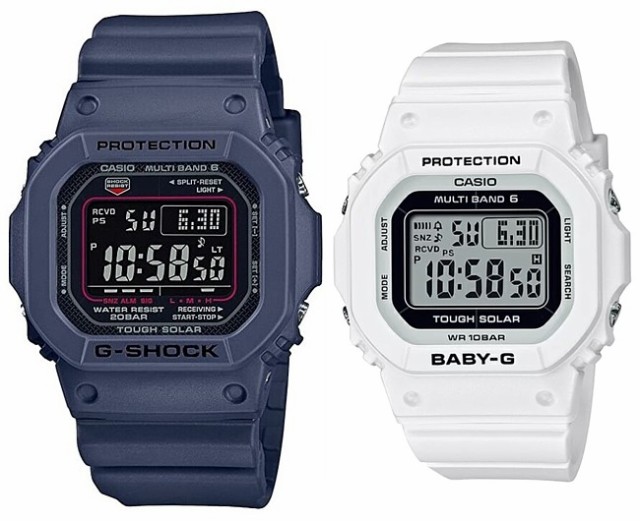 カシオ/G-SHOCK【CASIO/BABY-G】ペアウォッチ ソーラー電波