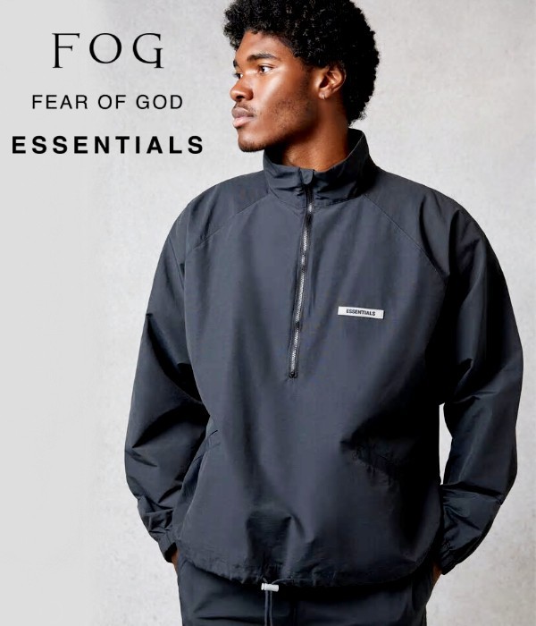 FOG Essentials エッセンシャル ハーフジップトラックジャケット Half