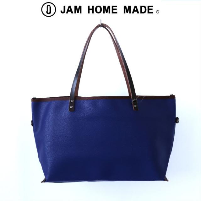 ジャムホームメイド JAM HOME MADE ブラックライドトートバッグ S 本革
