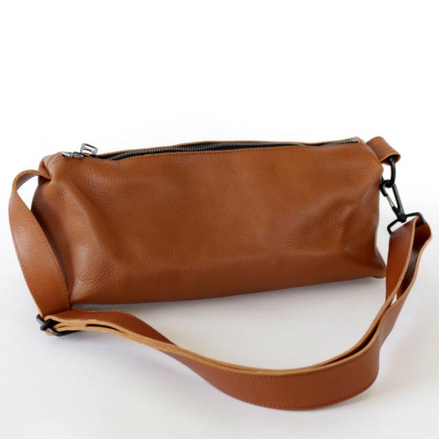 JAM  MADE ジャムホームメイド 本革 バッグ アリゾナレザーサコッシュ -BROWN- プレゼント ギフト メンズ レディース ラッピング