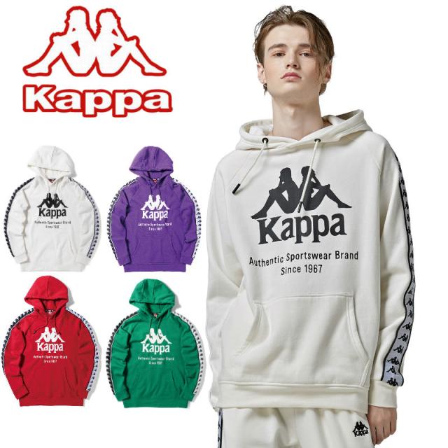 KAPPA カッパ Kappa 10 BANDA バンダ ニットフーディー パーカー カジュアル ストリート スポーツ パーカー メンズ レディース upper-gate_kparwmt55m_1