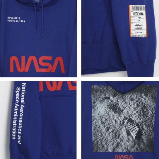 LEGENDA レジェンダ NASAコラボ BACK PHOTO LOGO Hoodie パーカー フーディー メンズ レディース ユニセックス  カジュアル ストリート ナサ 宇宙 長袖 ルーズ オーバー ビッグシルエットの通販はau PAY マーケット - ＵＰＰＥＲ ＧＡＴＥ | au  PAY マーケット－通販サイト