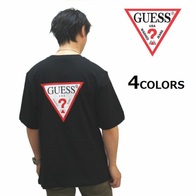 ゲス GUESS バックロゴルーズTシャツ メンズ レディース ユニセックス