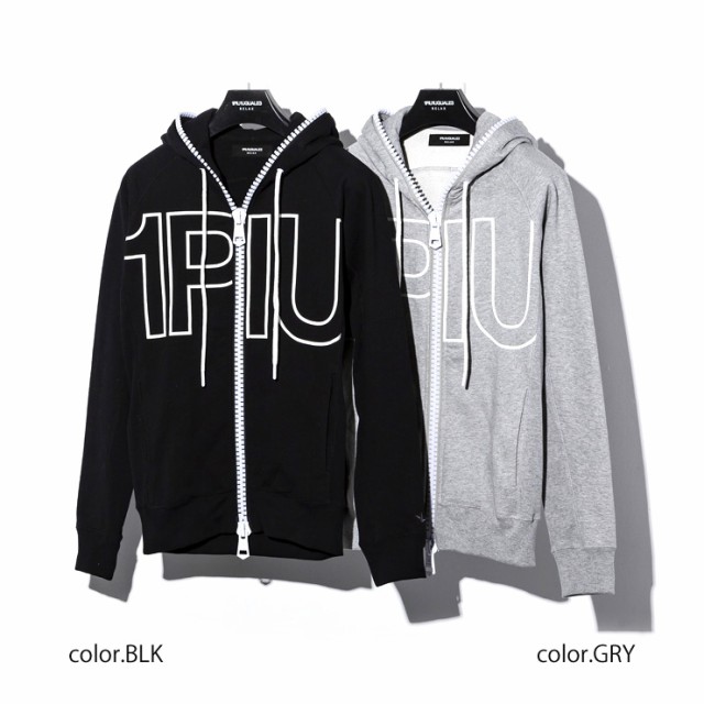 1PIU1UGUALE3 ウノピュウノウグァーレトレ ビッグファスナー 1PIU1UGUALE3 ウノピュウノウグァーレトレ ビッグファスナー