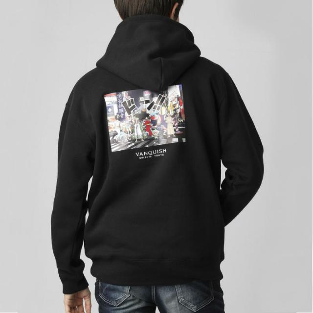 ワンピース コラボ VANQUISH ヴァンキッシュ ONE PIECE Collaboration with VANQUISH Straw Hat Pirates(麦わらの一味) Hoodie〜ワノ国編〜 パーカー フーディー メンズ レディース ユニセックス ルフィー ゾロ ワンピース コラボ VANQUISH ヴァンキッシュ ONE PIECE Collaboration