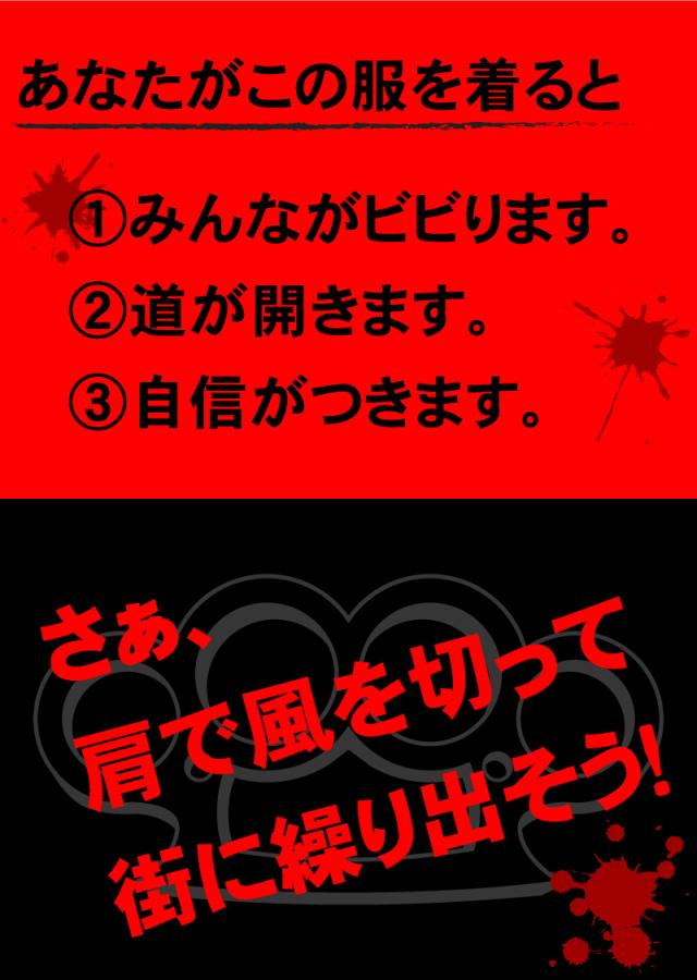 送料無料14037黒 -BLOOD MONEY TOKYO-中綿ジャケット 悪羅悪羅系オラオラ系ヤカラグヤクザヤンキーチンピラ暴走族ダウンジャケット風服 悪党の店 バースジャパン BIRTHJAPAN