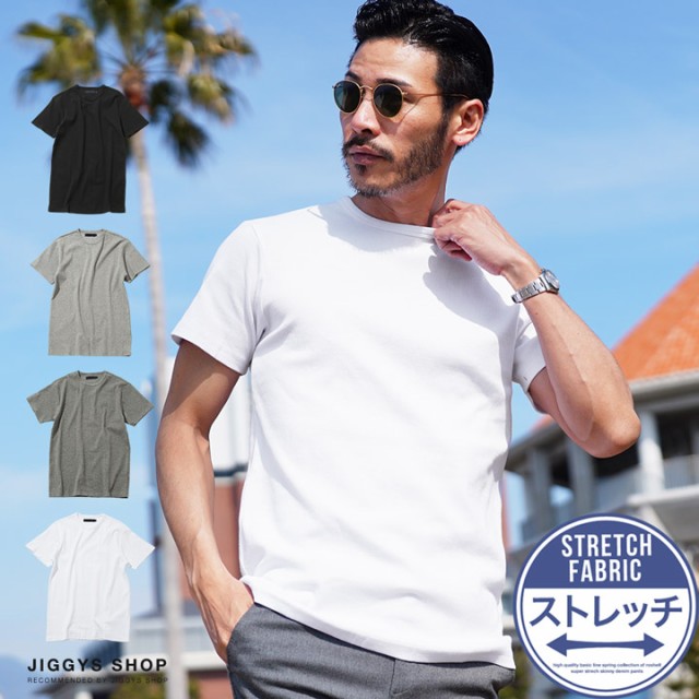 スパンテレコクルーネックTシャツ