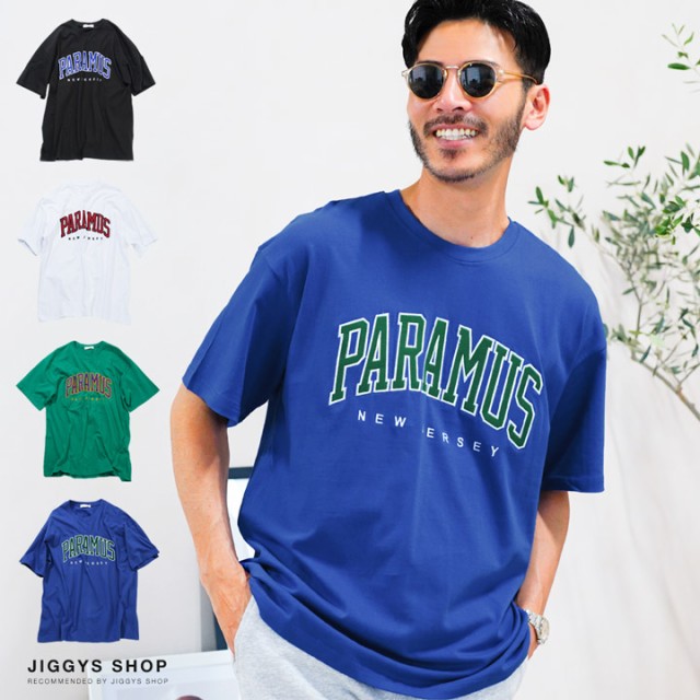 「PARAMUS」カレッジロゴTシャツ