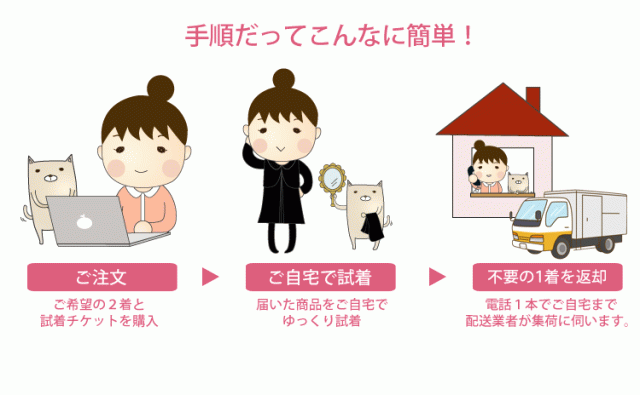 京都スタイルのブラックフォーマル（喪服・礼服） 試着サービス 試着チケット