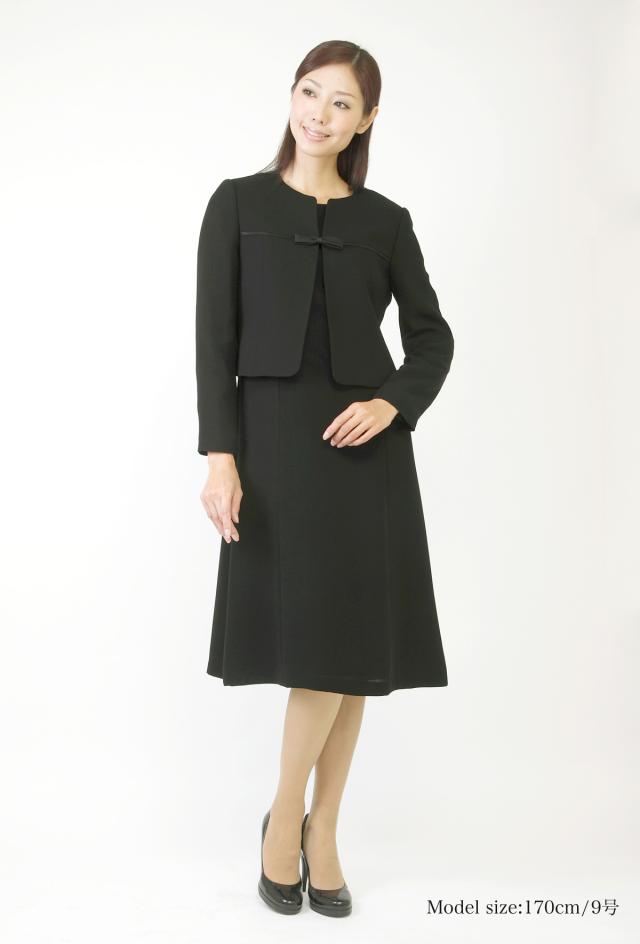 京都スタイルのブラックフォフォーマル（喪服・礼服） アンサンブル フォーマルスーツ　7〜15号