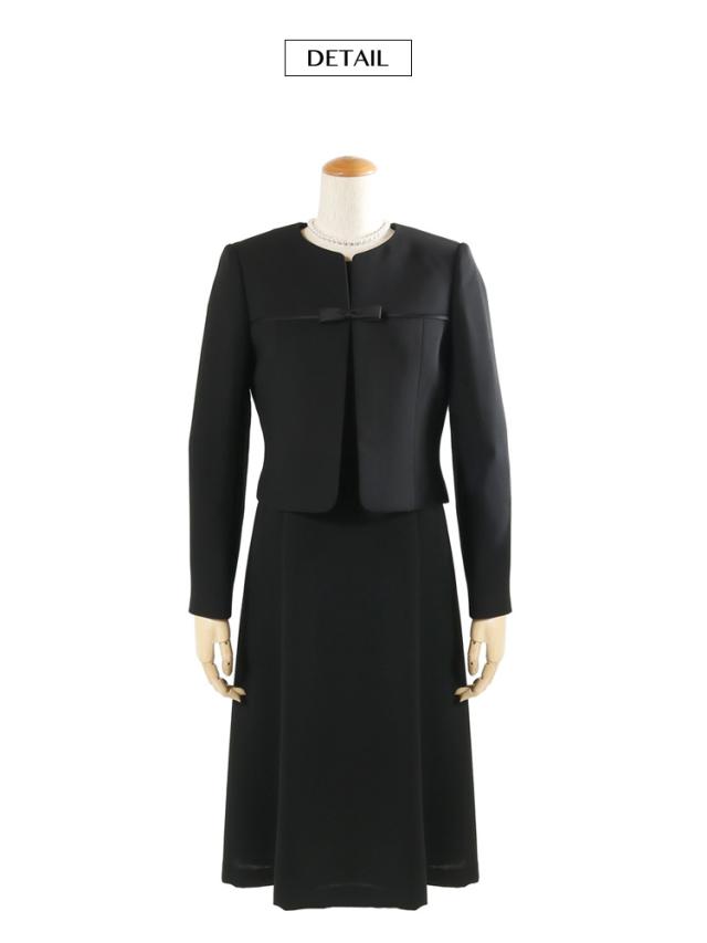 京都スタイルのブラックフォフォーマル(喪服・礼服) アンサンブル フォーマルスーツ 7〜15号