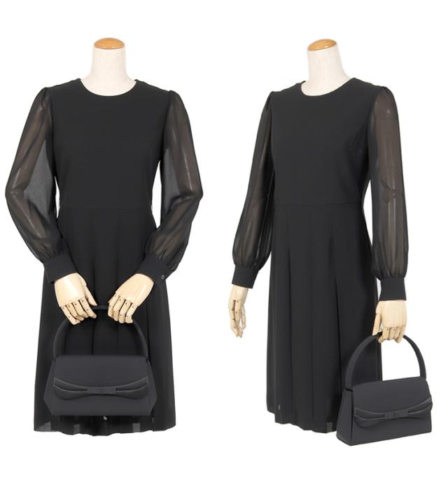 京都スタイル ブラックフォーマル（喪服・礼服） バッグ フォーマル バッグ 3点セット 袱紗 サブバッグ