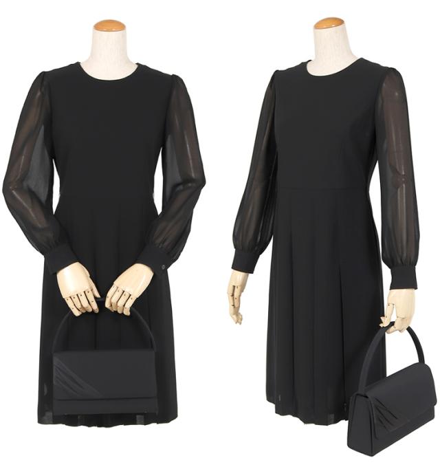 京都スタイル ブラックフォーマル（喪服・礼服） バッグ フォーマル バッグ 3点セット 袱紗 サブバッグ