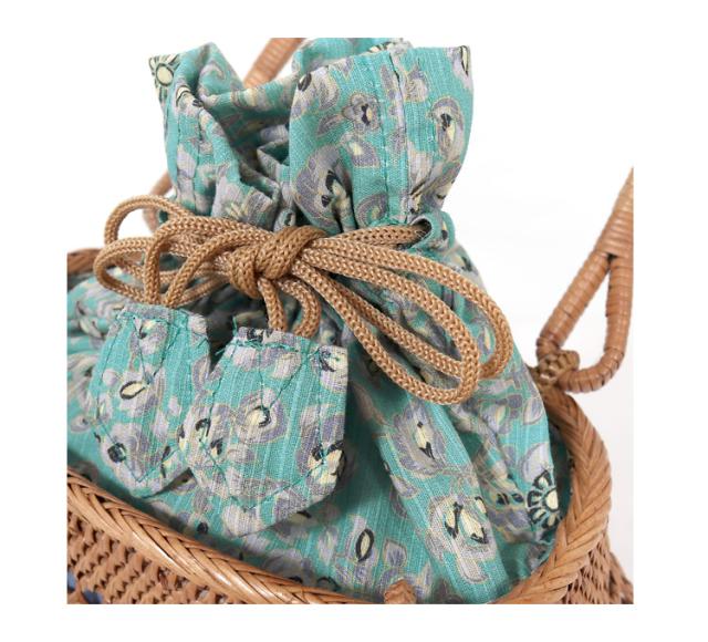 岡重謹製 アタバッグ カゴバッグ