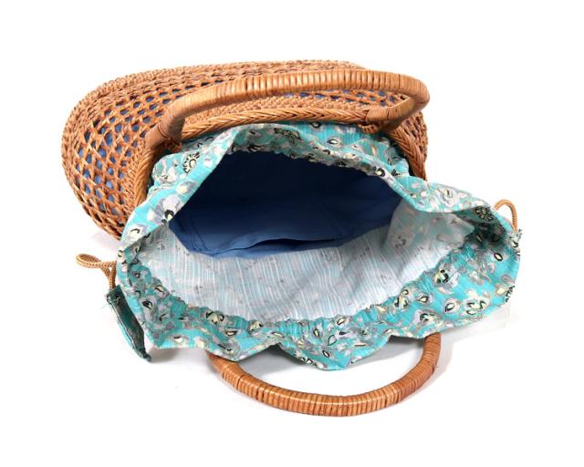 岡重謹製 アタバッグ カゴバッグ