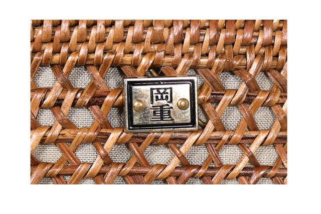 岡重謹製 アタバッグ カゴバッグ