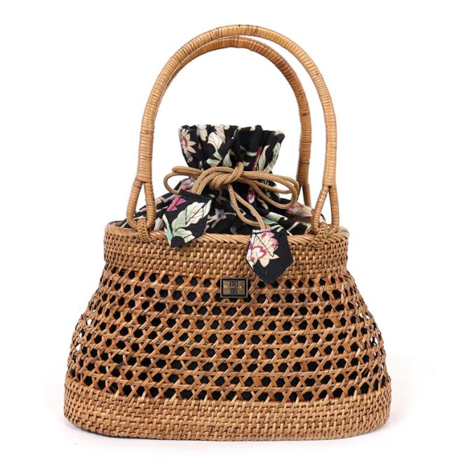 岡重謹製 アタバッグ カゴバッグ