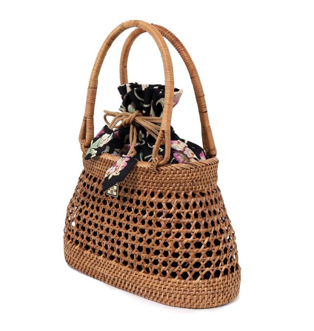 岡重謹製 アタバッグ カゴバッグ