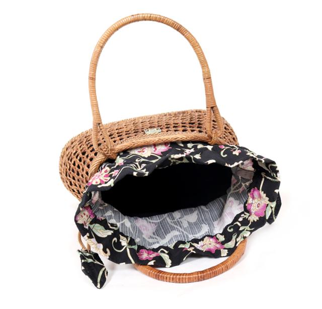 岡重謹製 アタバッグ カゴバッグ