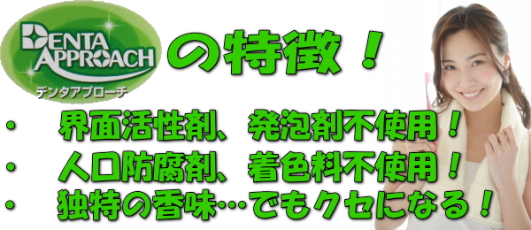 デンタアプローチ　コウヤマキ　歯磨きジェル　洗口液　マウスウオッシュ