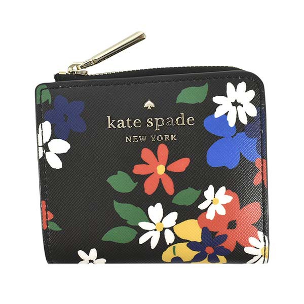 新品豊富な ケイトスペード KATE SPADE 財布 二つ折り財布 折りたたみ財布 WLR00422 レディース ブラック 黒 マルチカラー 花柄 フラワー ロゴ ブラの通販はau PAY マーケット - 最安値挑戦★ファッションラボ 安い正規店