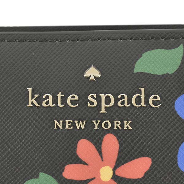 新品豊富な ケイトスペード KATE SPADE 財布 二つ折り財布 折りたたみ財布 WLR00422 レディース ブラック 黒 マルチカラー 花柄 フラワー ロゴ ブラの通販はau PAY マーケット - 最安値挑戦★ファッションラボ 安い正規店