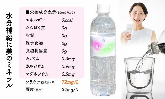 シリカ水 525ml 40本 送料無料 毎日シリカ シリカウォーター ミネラルウォーター 高濃度シリカ水 ケイ素水 天然水 天然シリカ 軟水 まとめ買い 防災備蓄 保存水 国産 大分県産 伊藤家の食卓