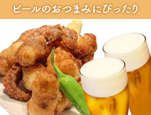 たこの唐揚げ 大容量 1kg 送料無料 冷凍 唐揚げ から揚げ 味付き 衣付 タコ 蛸 食品 お酒のおつまみ おつまみ 冷凍食品 惣菜 お弁当 おかず たこ唐 伊藤家の食卓