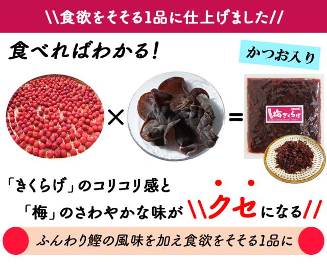 きくらげ 梅きくらげ 70g 丸虎食品 伊藤家の食卓