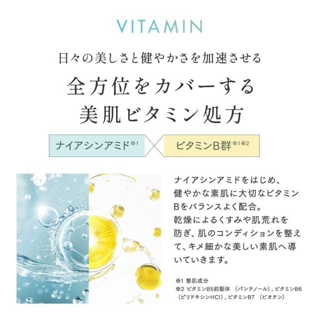 ナイアシンアミド 整肌 ビタミンB パンテノール ビタミンB6 ピリドキシン ビオチン