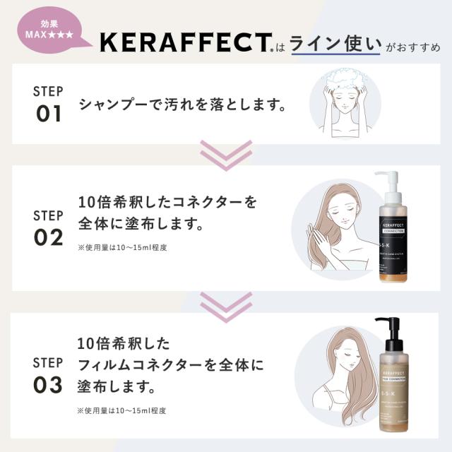 ケラフェクト 使い方1