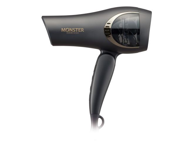 MONSTERダブルファンドライヤーKHD-W810グレーカラー横から見たシルエット