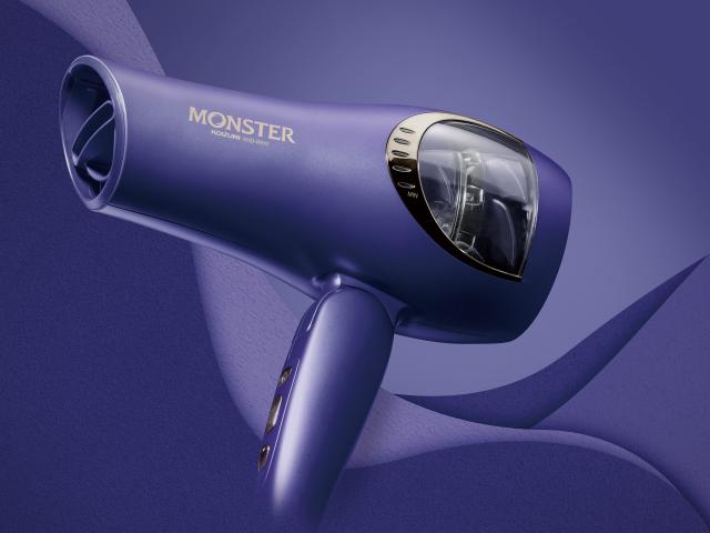 MONSTERダブルファンドライヤーKHD-W810パープルカラー商品画像