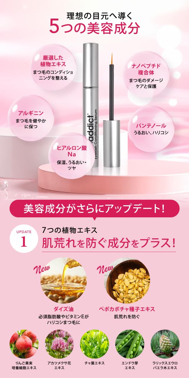 ラッシュアディクト アイラッシュ コンディショニング セラム アドバンス 5ml（まつ毛美容液）の使い方