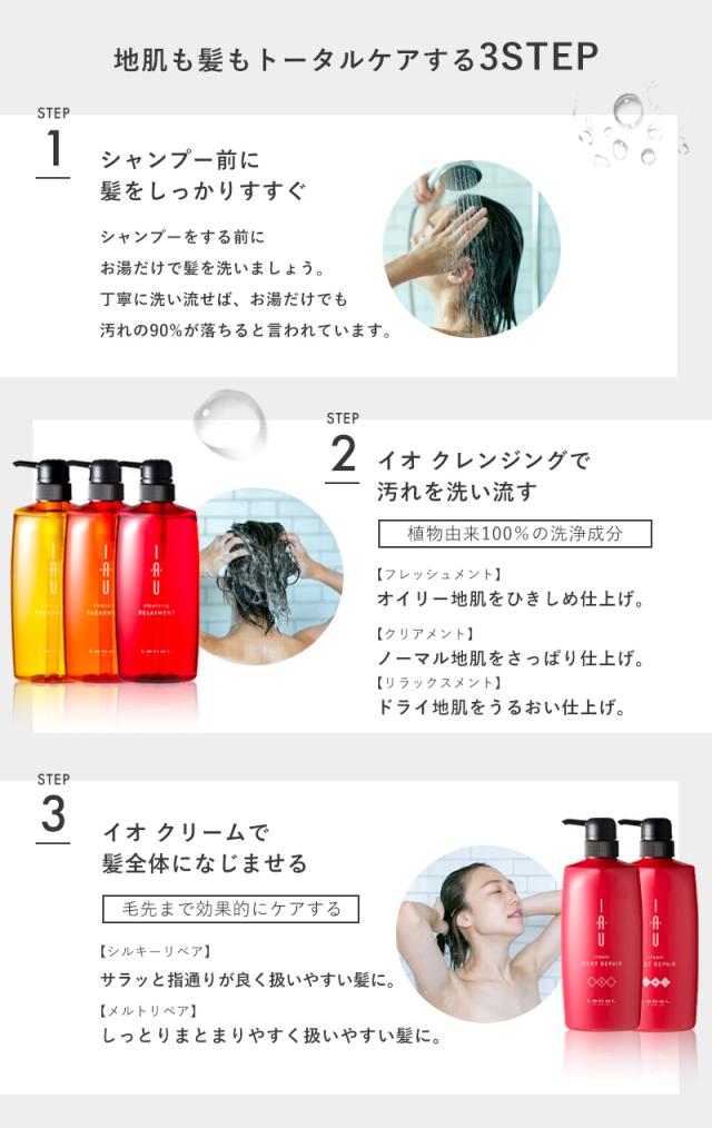 IAU イオ ホームケア ご使用方法