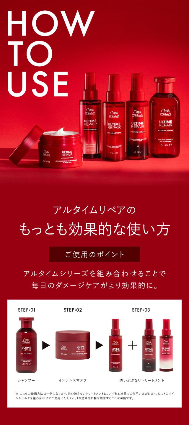 アルタイムリペアシリーズの効果的な使い方