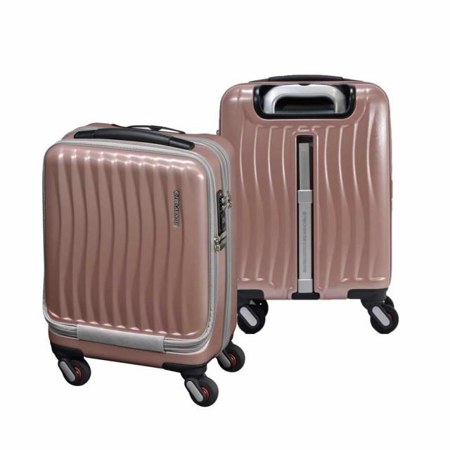 フリクエンターのクラムA・ストッパー付4輪キャリーの桃色(ピンク)カラーバリエーション写真