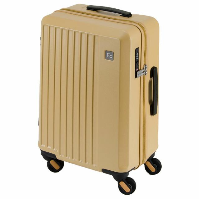 フリクエンターのリエーヴェ4輪キャリーのマスタード