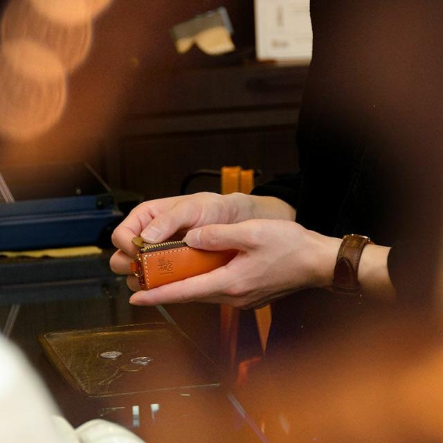 コインを集めたくなっちゃうリング付きコインケース 財 TAKARA 筒型コインケース 嘉玄