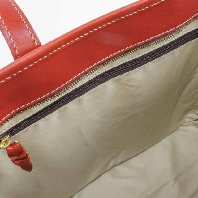  靭 JIN 七升レザートート レッド（限定色） 嘉玄