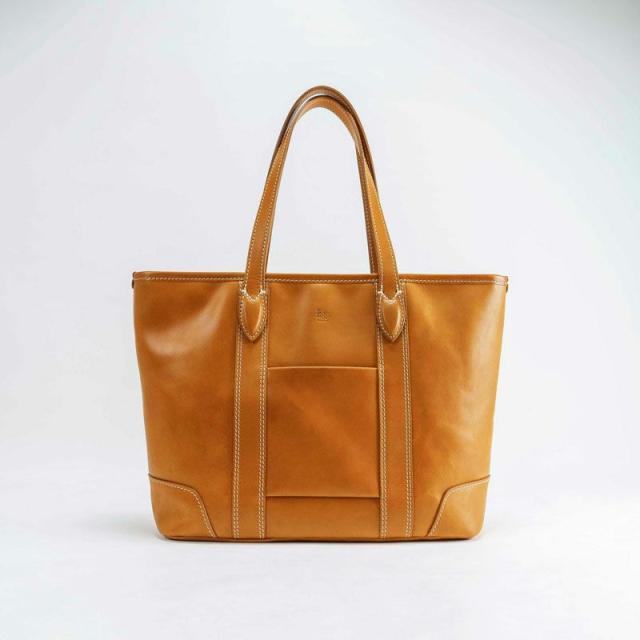  靭 JIN 七升レザートート レッド（限定色） 嘉玄