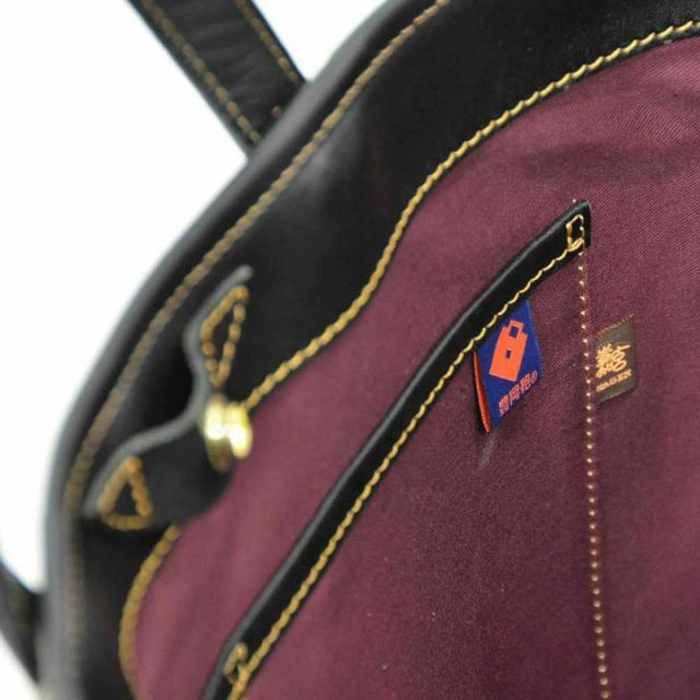  靭 JIN 七升レザートート レッド（限定色） 嘉玄