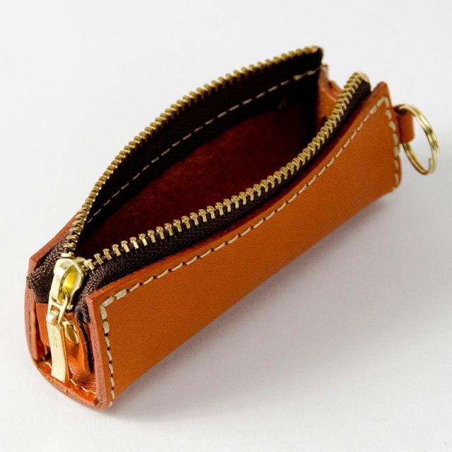 財布 開けたところ 上から 財 TAKARA 筒型コインケース 嘉玄