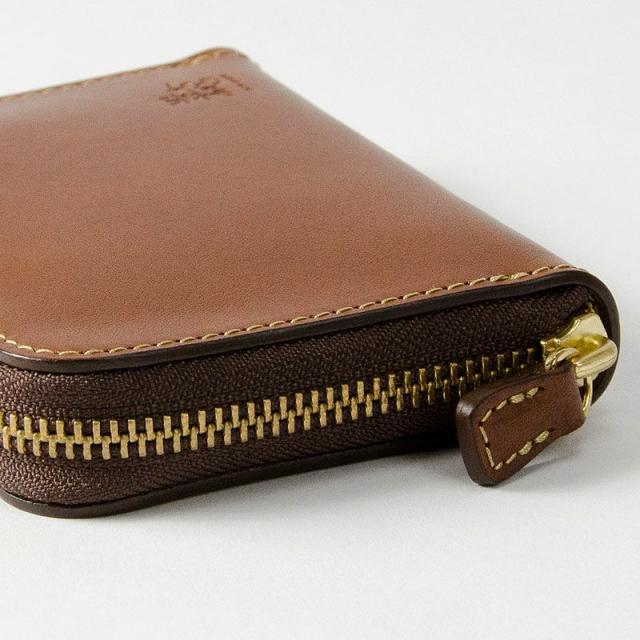 財布 Lジップ ファスナー チョコ色 画像 財 TAKARA  ラウンド財布（小） 嘉玄 商品番号 1-142-12