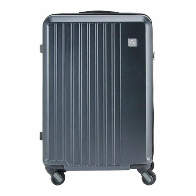 フリクエンターのリエーヴェ4輪キャリーのダークグレー、正面フォト。