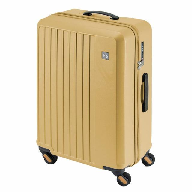 フリクエンターのリエーヴェ4輪キャリーのマスタード