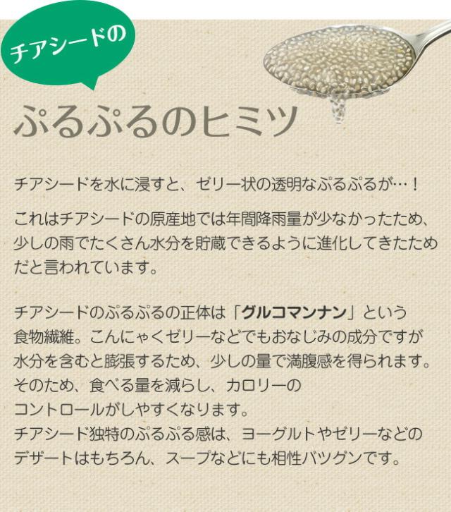 チアシードはおいしい