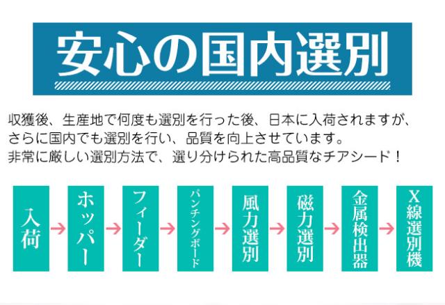 チアシードがメール便送料無料